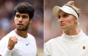 Wimbledon 2024: Carlos Alcaraz dan Markéta Vondroušová pertahankan gelar